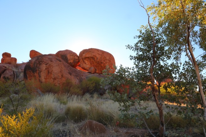 Devils Marbles Evening - 3408