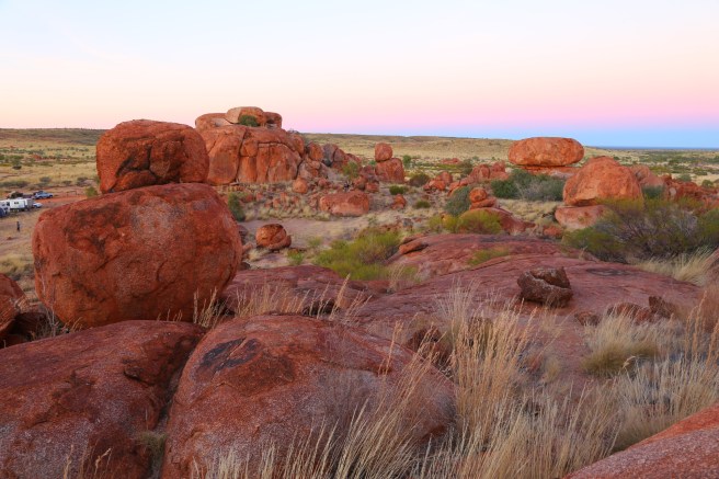 Devils Marbles Sunrise - 3496