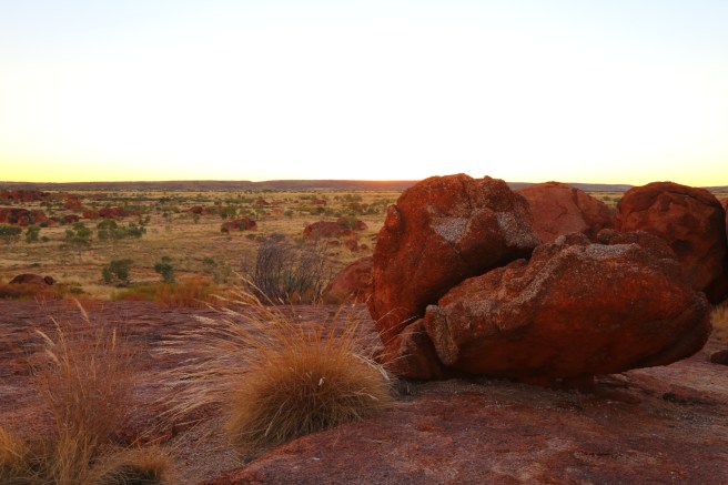 Devils Marbles Sunrise - 3506
