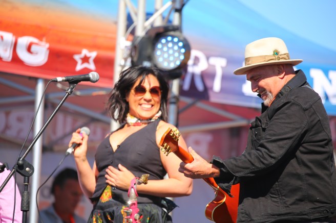 Kate Ceberano and Joe Camilleri