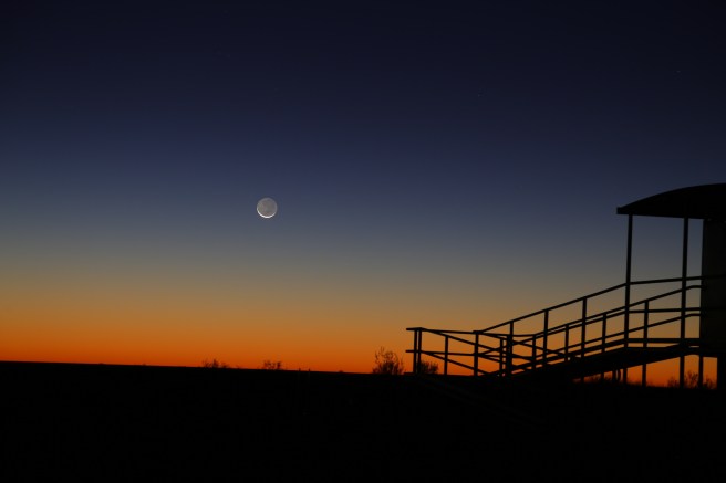 Cuttaburra Crossing night shot