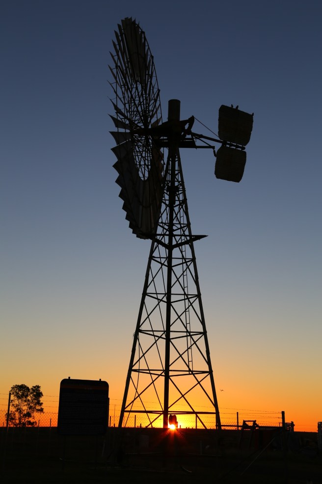 Boulia in the evening