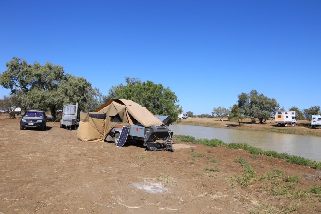 Camping at Long Waterhole neat Wynton