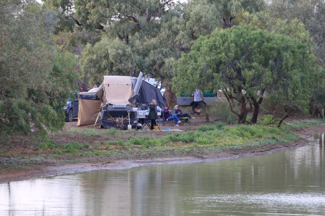 Campsite on Long Waterhole near Wynton