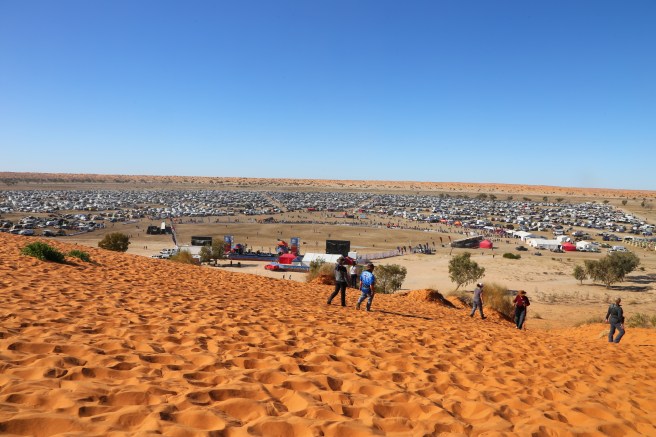 Campground from Big Red