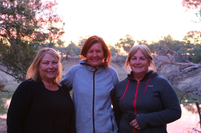 Sharon,Cindy and Jo at Paroo-Darling National Park