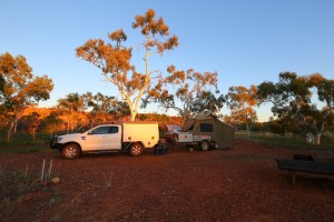 Whistle Creek Campground Davenport Ranges