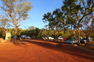 Campsite at Sullivan Creek Rest Area Northern Territory