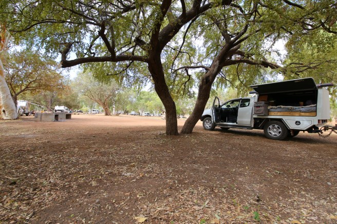 Ford Ranger at Mary Pool Free Camp