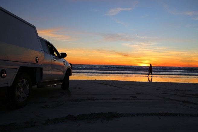 Ford Ranger, Cable Beach, Broome