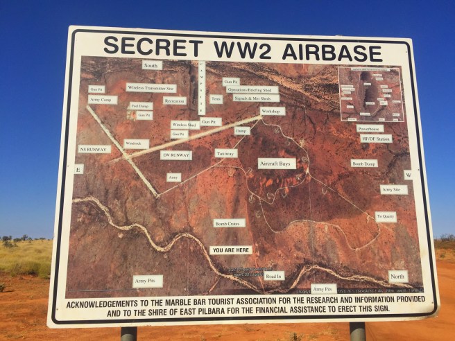 Corunna Downs, Secret WW2 Airbase, Marble Bar