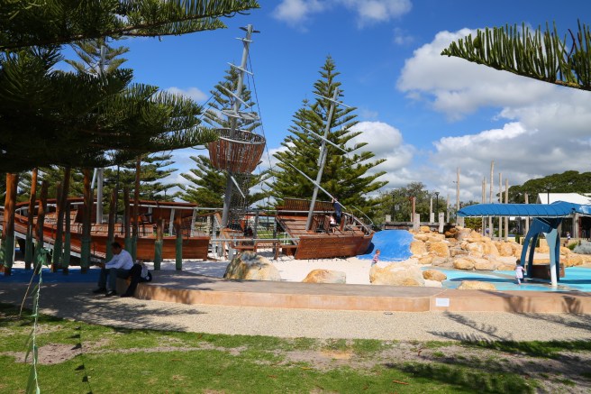 Foreshore play equipment, Busselton Western Australia