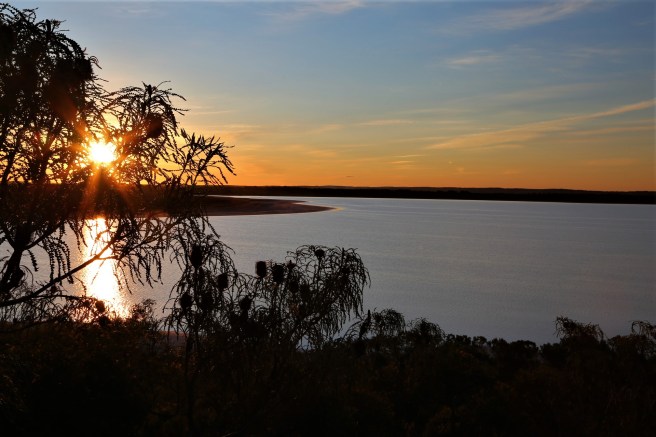 Sunset at Pink Lake - Great Ocean Drive, Esperance, Western Australia