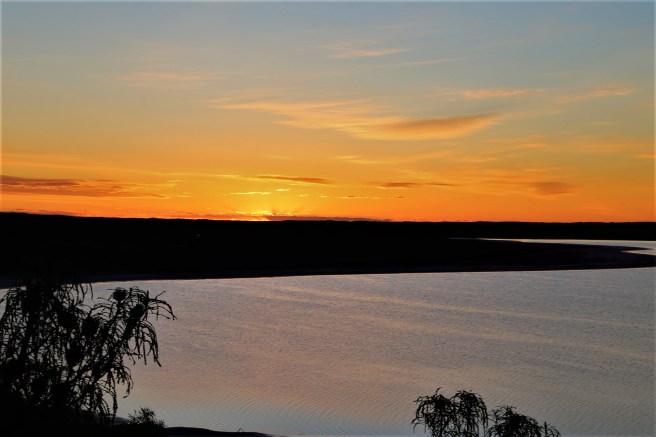 Sunset at Pink Lake - Great Ocean Drive, Esperance, Western Australia