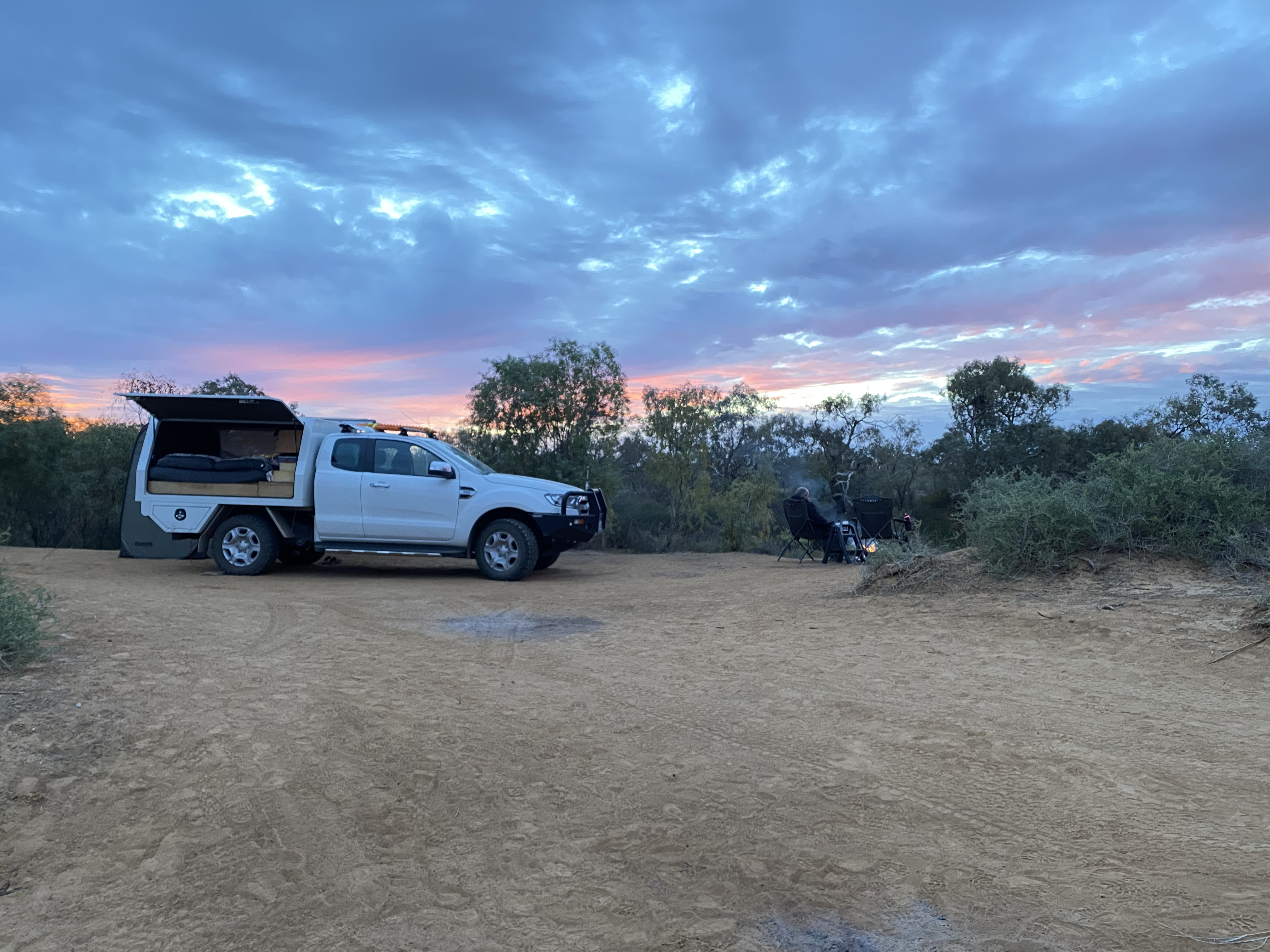 Neales River, Free Camping - Algebuckina Bridge - Old Ghan Railway - Oodnadatta Track