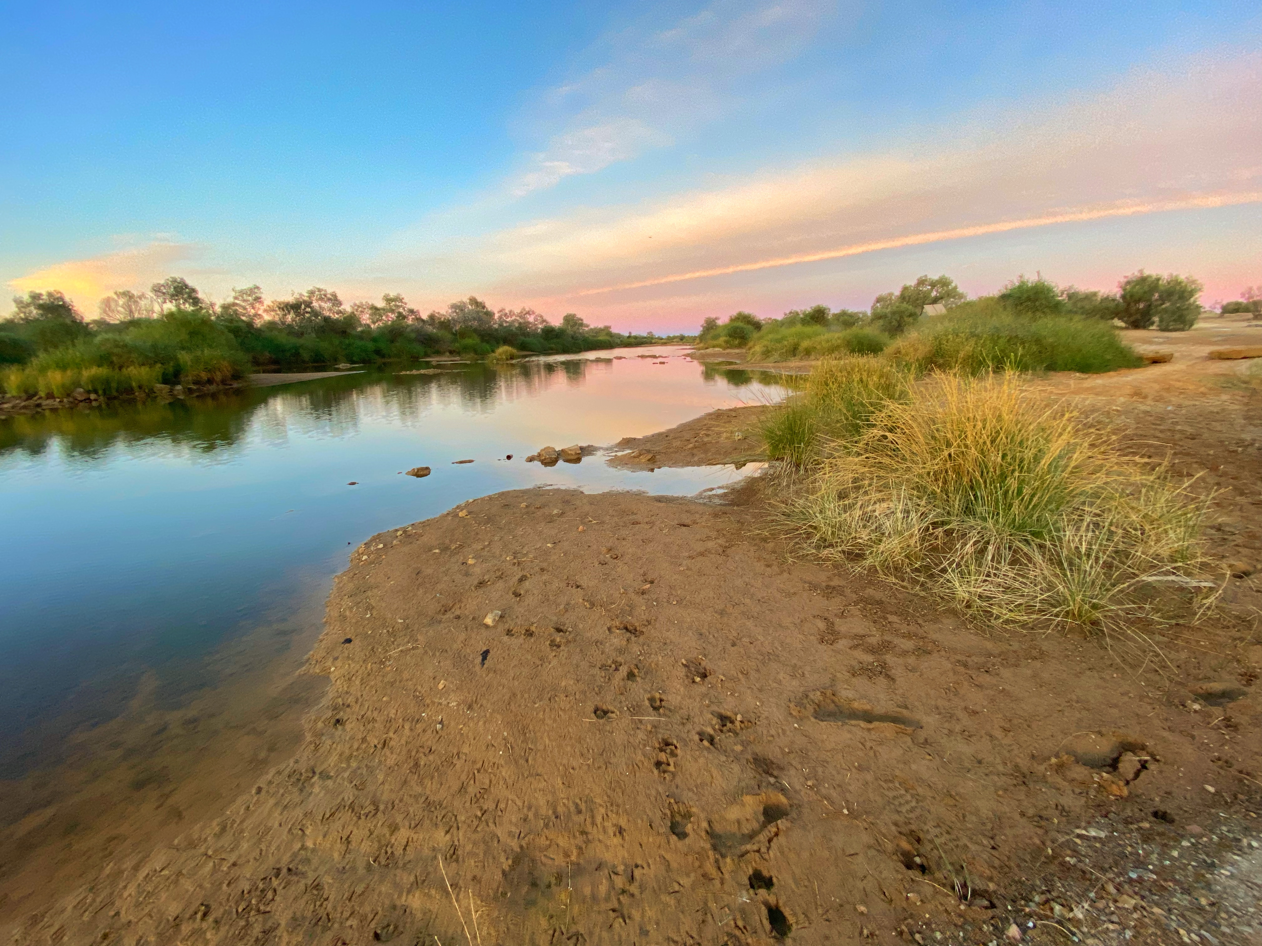 Neales River - Algebuckina Bridge - Old Ghan Railway - Oodnadatta Track