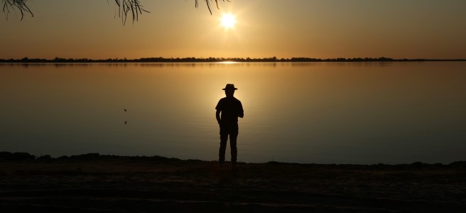 Sunset Lake Bonney, Barmera, Riverland