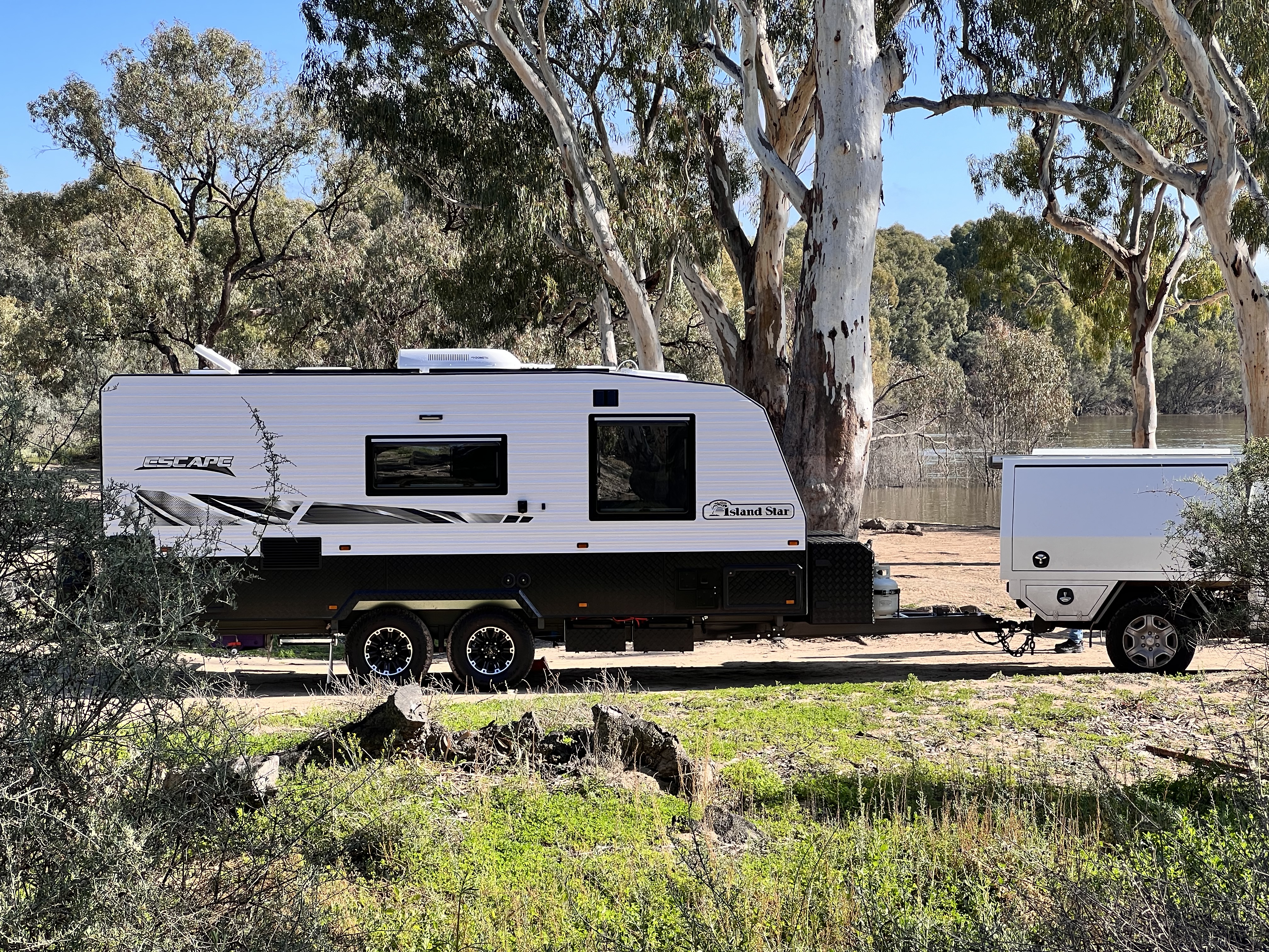 Camp spot - Crozier Rock Track - Lock 9, Murray River