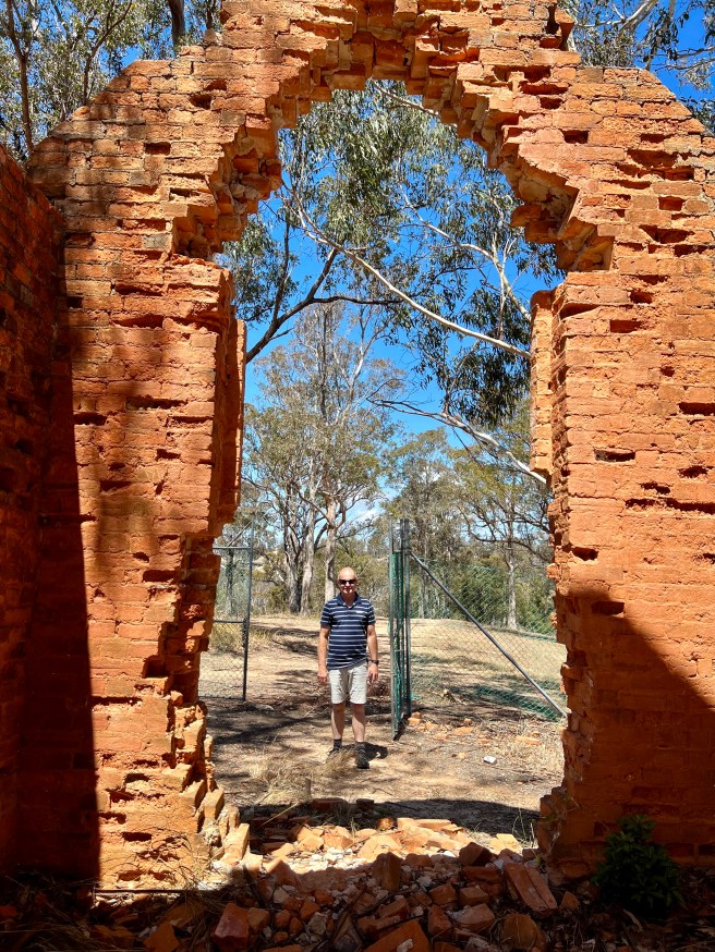 Ruins of church in Boydtown, Eden, NSW