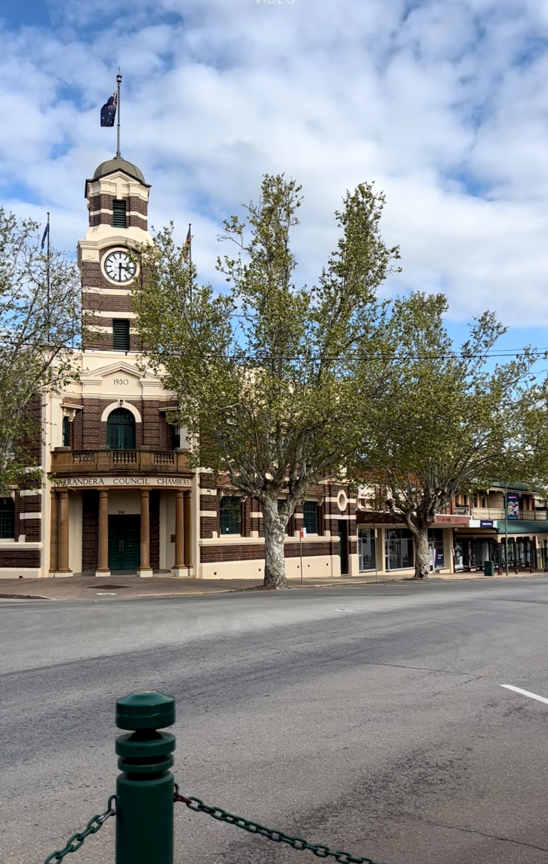 Council Chambers Main Street of Narrandera, NSW