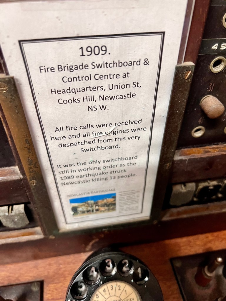 Sign about switchboard