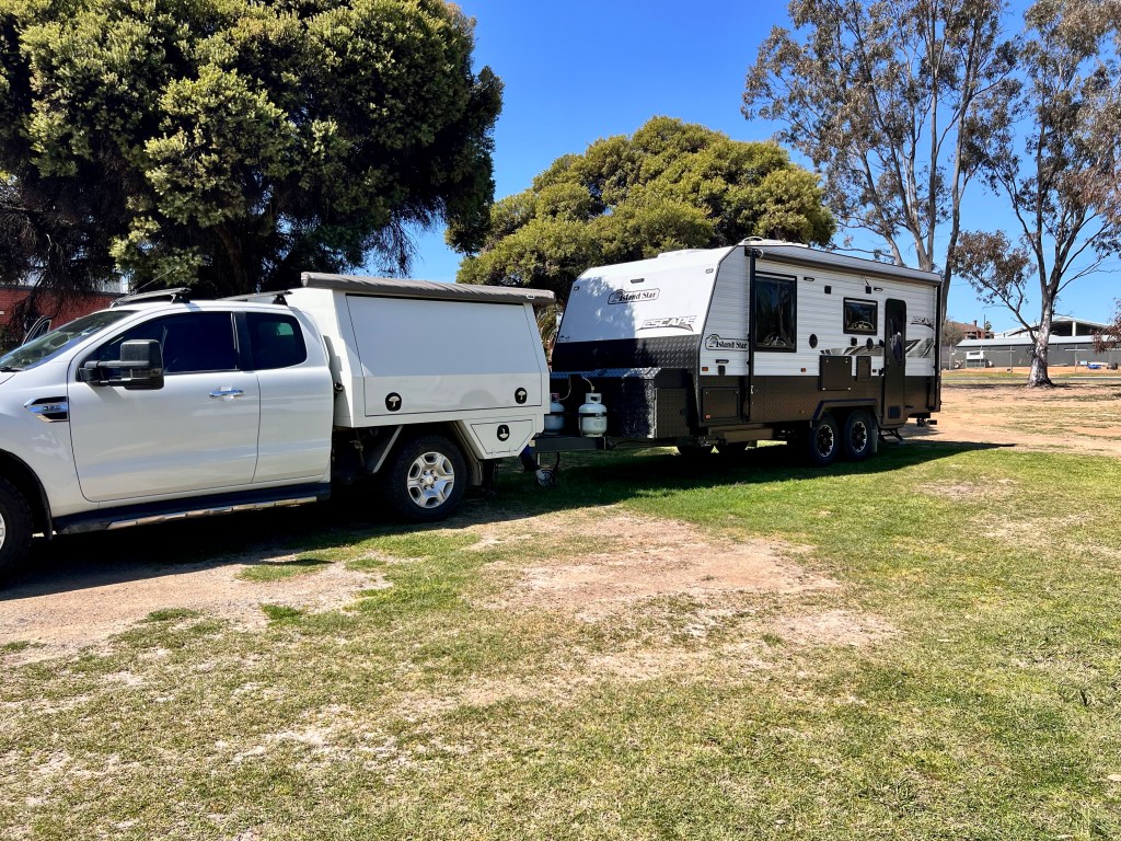 Car and caravan